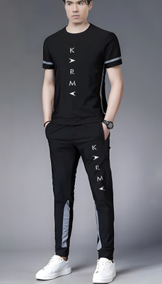 TRIPR Printed Men Track Suit