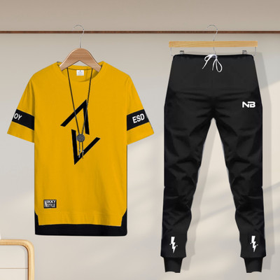 NB NICKY BOY Printed Men Track Suit