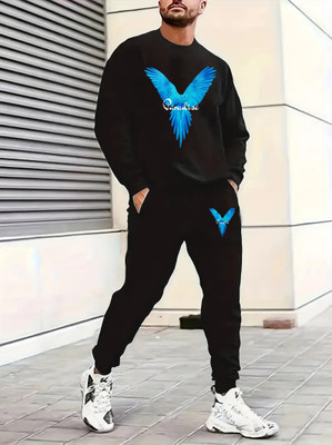 Joggers Park Printed Men Track Suit