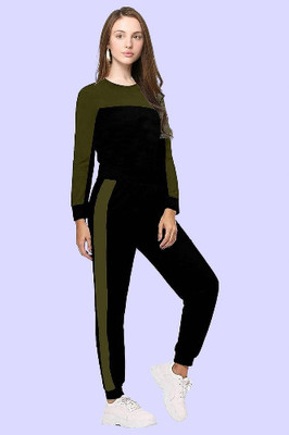 RAKESH CREATION Colorblock Women Track Suit
