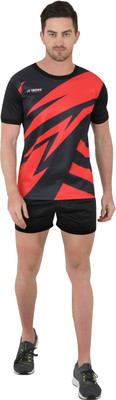 TRIZON Printed Men Track Suit