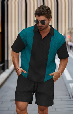 KELONBRO Colorblock Men Track Suit