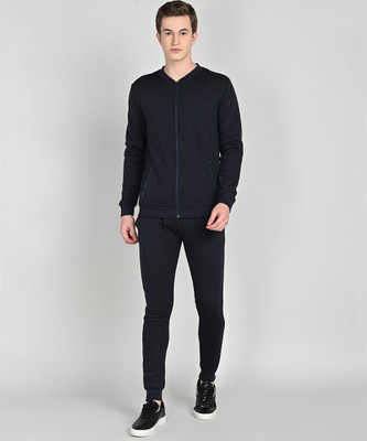 Brave Soul Solid Men Track Suit