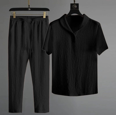 AAKAARA Solid Men Track Suit