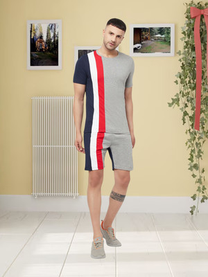 UNICUS APPAREL Striped Men Track Suit