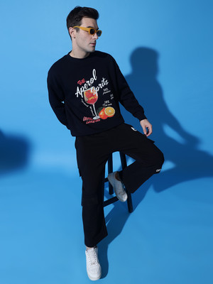 GRIFFEL Graphic Print Men Track Suit