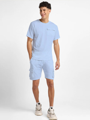 NOBERO Solid Men Track Suit