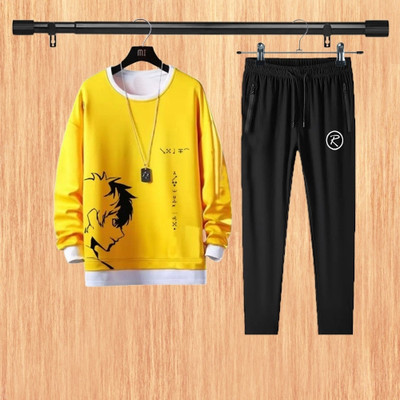 Bhadawar creations Graphic Print Men Track Suit