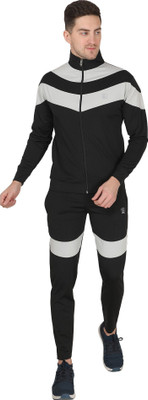 Praume Self Design Men Track Suit