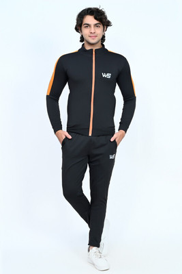 World Sports Self Design Men Track Suit