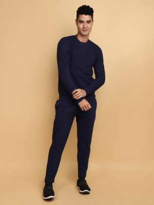 V-MART Solid Men Track Suit