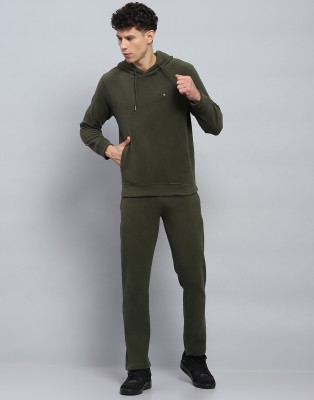 MONTE CARLO Solid Men Track Suit