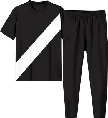 THE HIMALAYAN Colorblock Men Track Suit