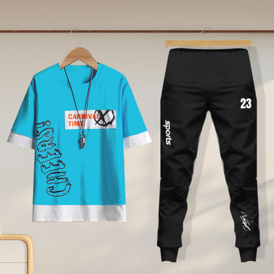 NB NICKY BOY Solid Men Track Suit