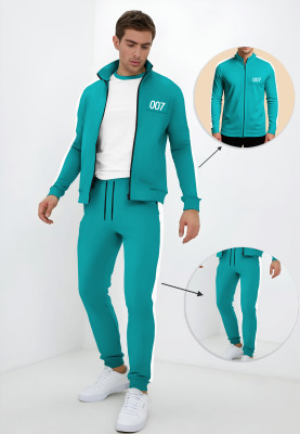 KELONBRO Colorblock Men Track Suit