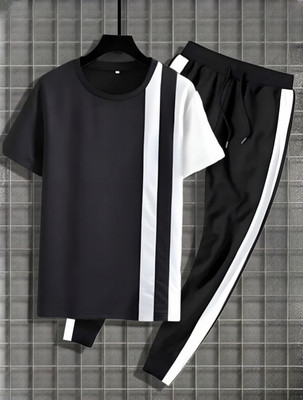 Lookberry Colorblock Men Track Suit
