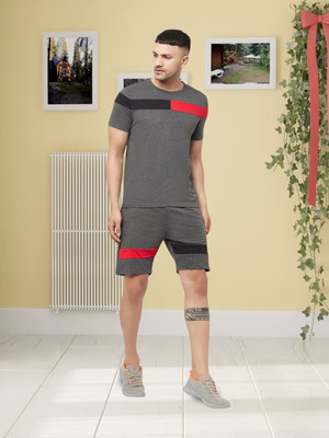 UNICUS APPAREL Striped Men Track Suit