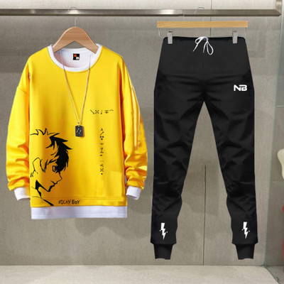 Lieo Trend Printed Men Track Suit