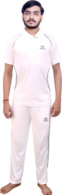 HENCO Solid Men & Women Track Suit