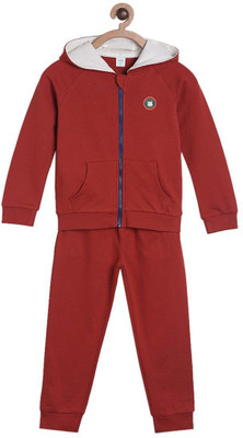 MINI KLUB Printed Baby Boys Track Suit