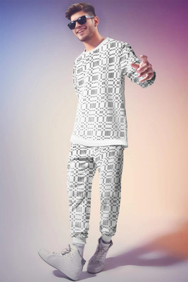 TRIPR Printed Men Track Suit