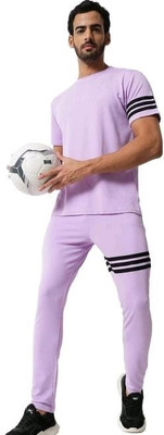 MG SPORTS Solid Men Track Suit