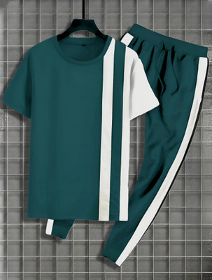 Lookberry Colorblock Men Track Suit