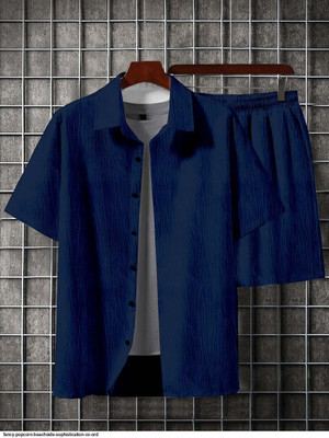 COMBRAIDED Self Design Men Track Suit