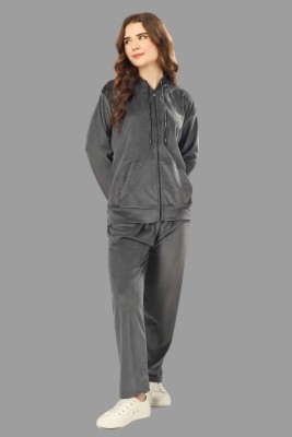 GIRIK FASHION Solid Women Track Suit