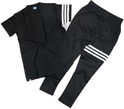 MG SPORTS Striped Men Track Suit