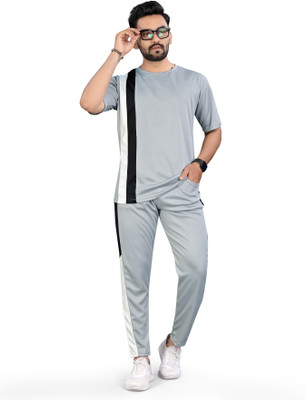 NISPRUH Colorblock Men Track Suit