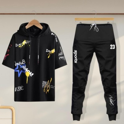 Ruggstar Printed Men Track Suit