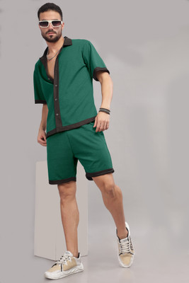 Tribe Self Design Men Track Suit