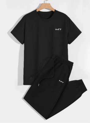 M7 By Metronaut Solid Men Track Suit