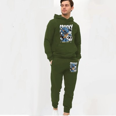 Joggers Park Printed Men Track Suit