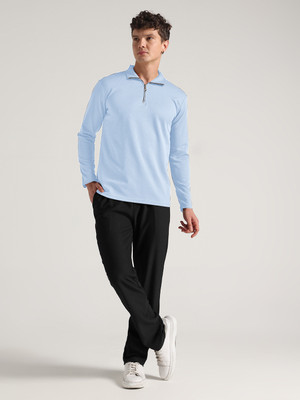 INDICLUB Solid Men Track Suit