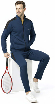 KWINGS Solid Men Track Suit