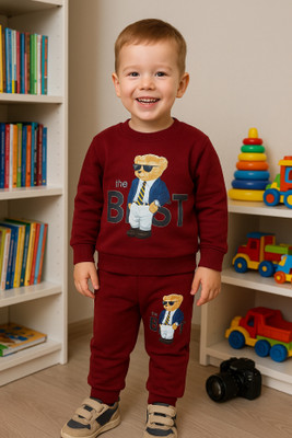 ASHRA TRENDING Baby Boys & Baby Girls Casual T-shirt Pyjama(Multicolor)