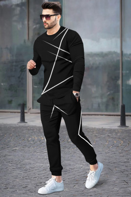 TRIPR Printed Men Track Suit