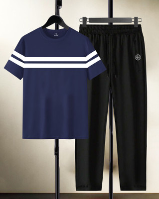 AOOSH Colorblock Men Track Suit