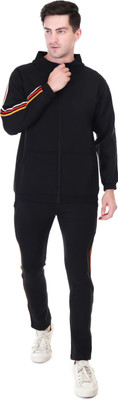 swastika vastram Colorblock Men Track Suit