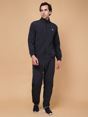 John Ally Solid Men Track Suit