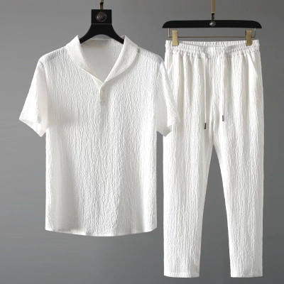 INDICLUB Women Self Design White Top & Pyjama Set