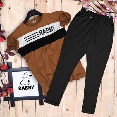 RABBY Printed Men Track Suit