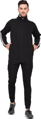 TQH Striped Men Track Suit