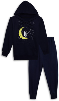 MACK JONNEY Printed Boys & Girls Track Suit