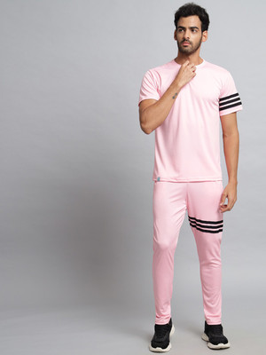 RABBY Striped Men Track Suit