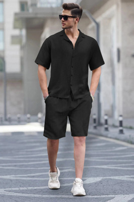 TRIPR Solid Men Track Suit