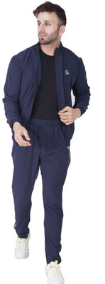 Goto Sports Solid Men Track Suit