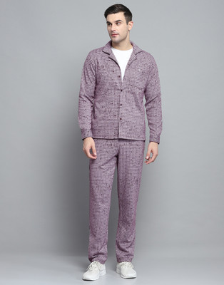 MONTE CARLO Printed Men Track Suit